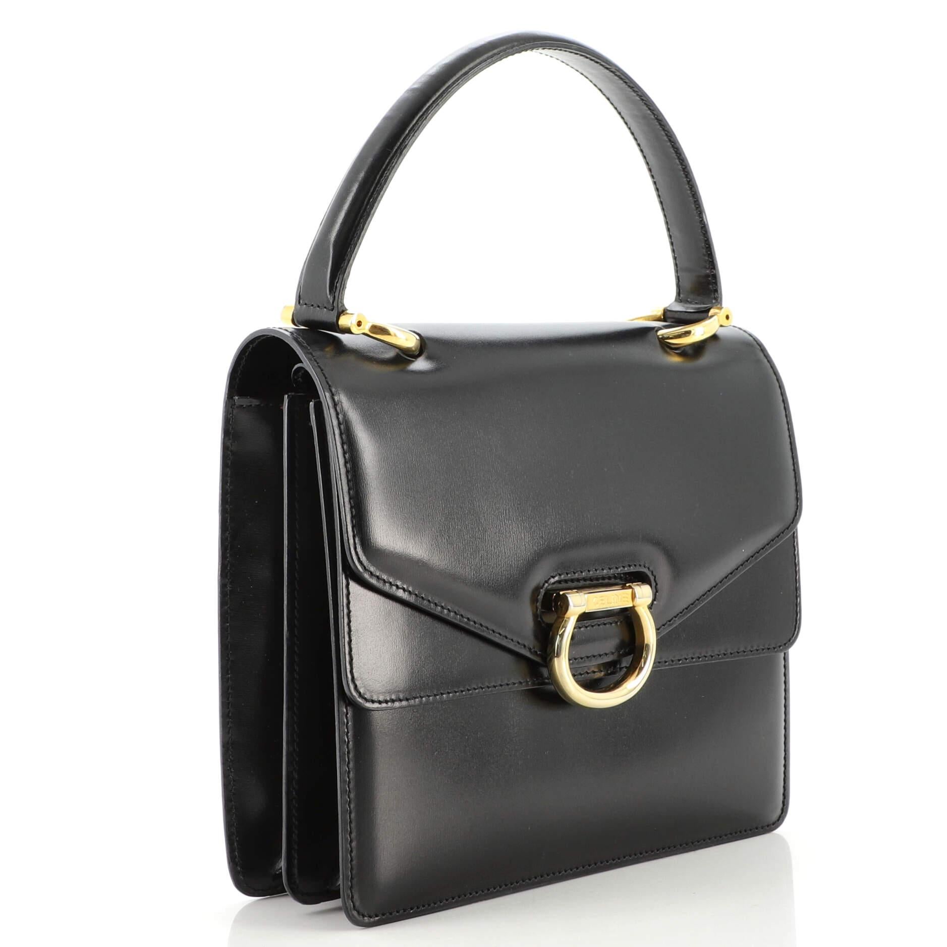 Celine vintage top handle bag store