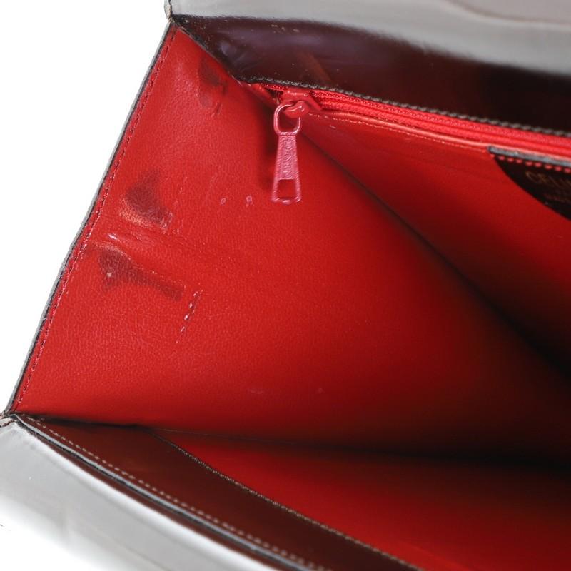 Celine Vintage Top Handle Bag Patent 3