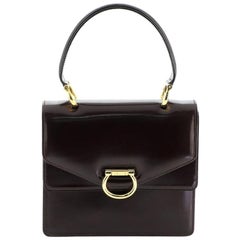 Celine Vintage Top Handle Tasche Patent