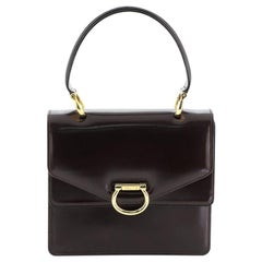 Celine Vintage Top Handle Tasche Patent