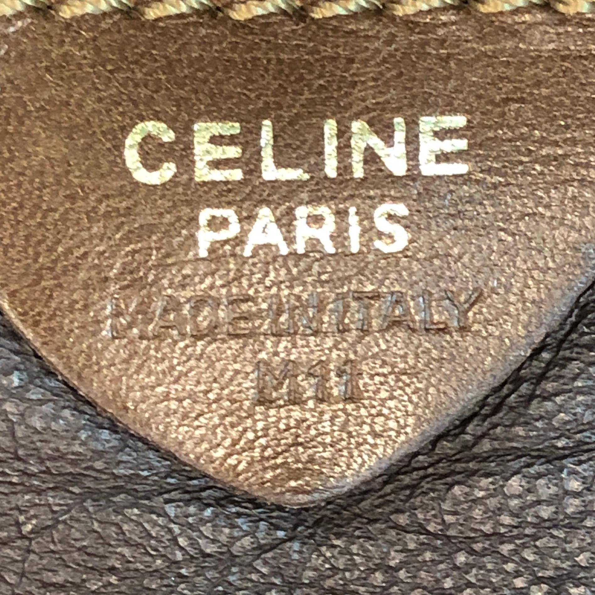 Celine Vintage Waist Bag Patchwork Suede 1