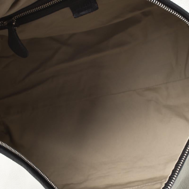 Celine White/Black Leather Vintage Weekender Bag at 1stDibs | white ...