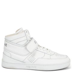 Céline - Chaussures montantes en cuir blanc CT-03, 39