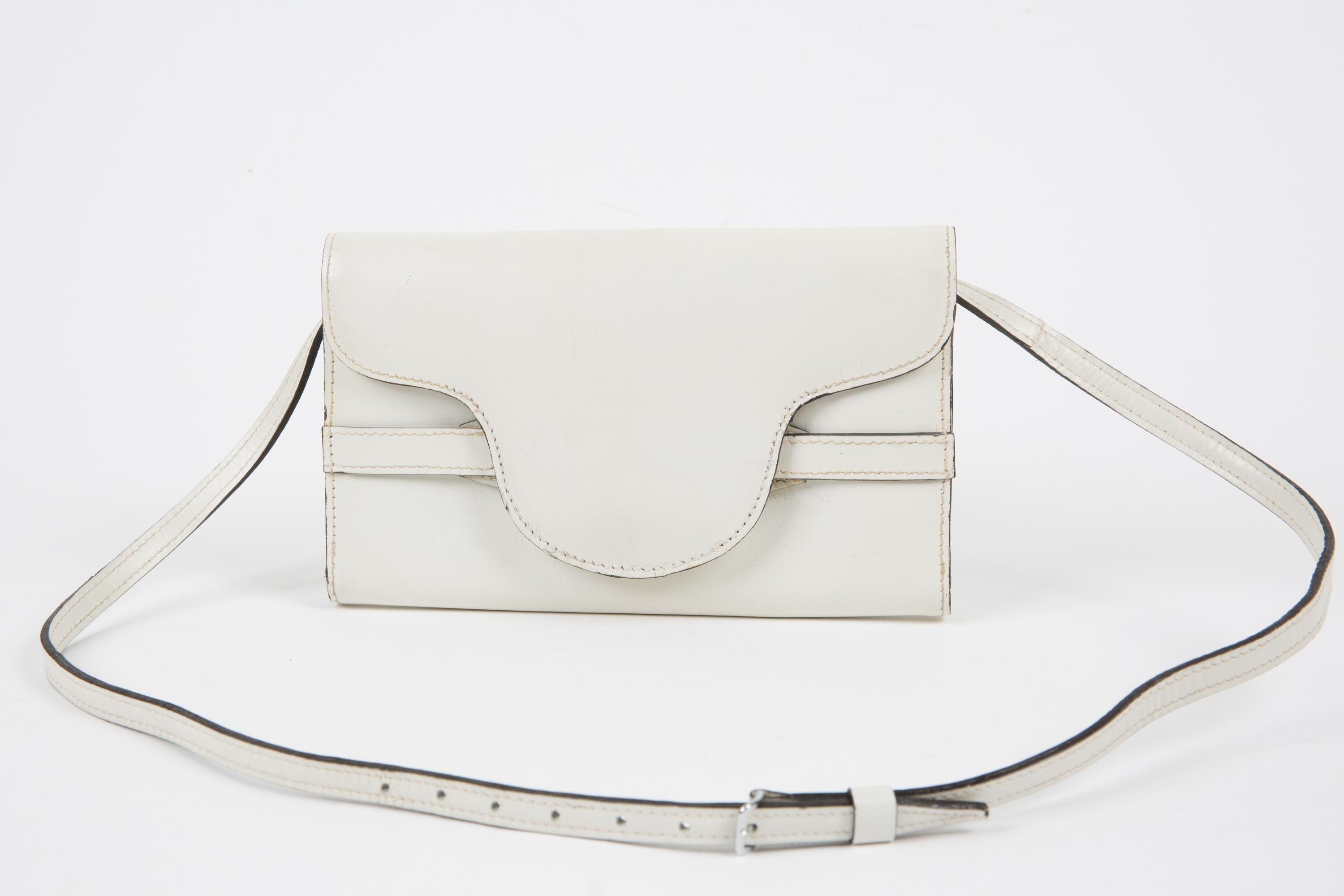 De las mujeres Bolso de piel blanco Celine en venta