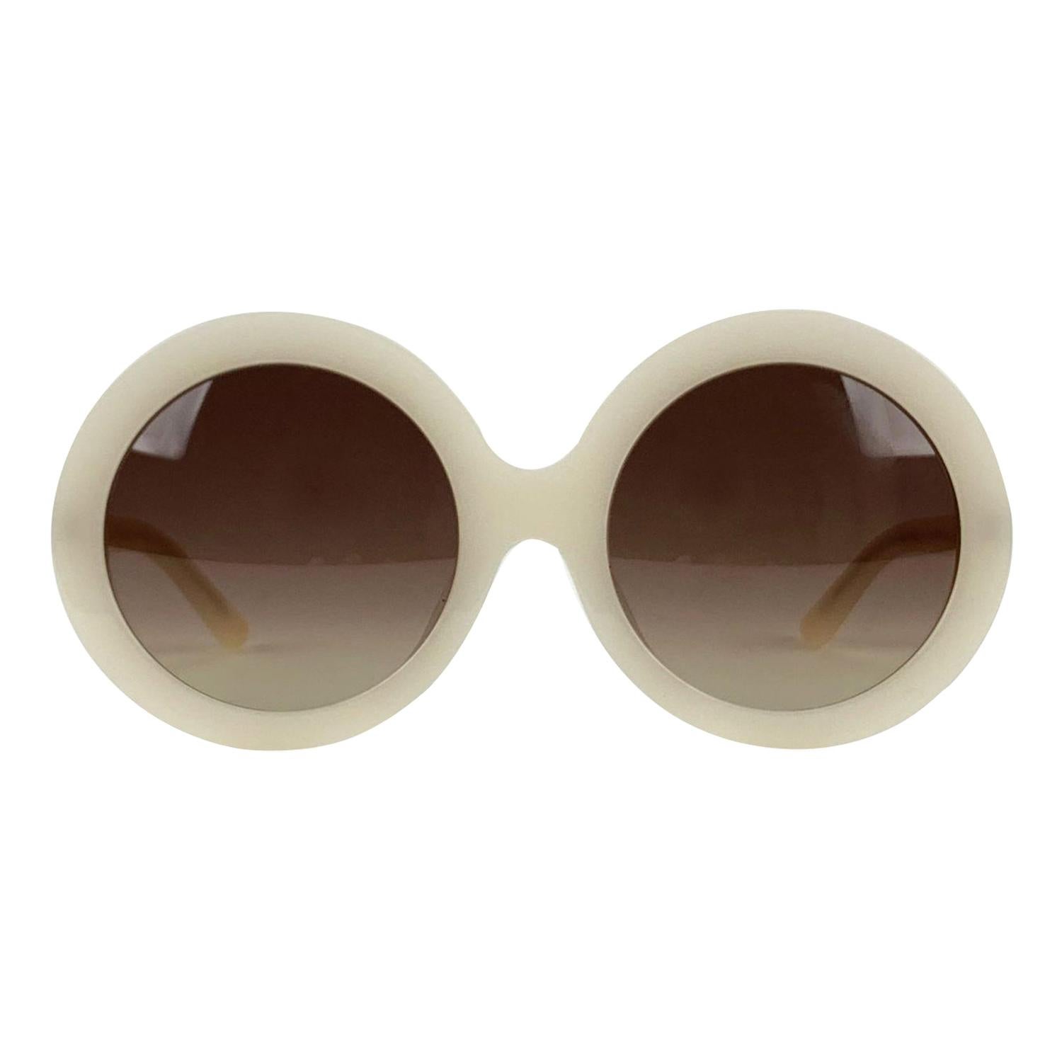 Celine White Oversized Mint Sunglasses CL 40081U 61-23 140 mm Boxed