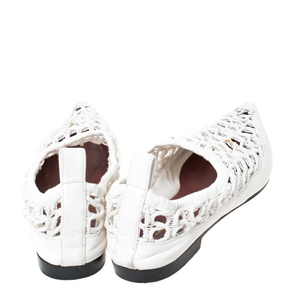 white pointed toe flats