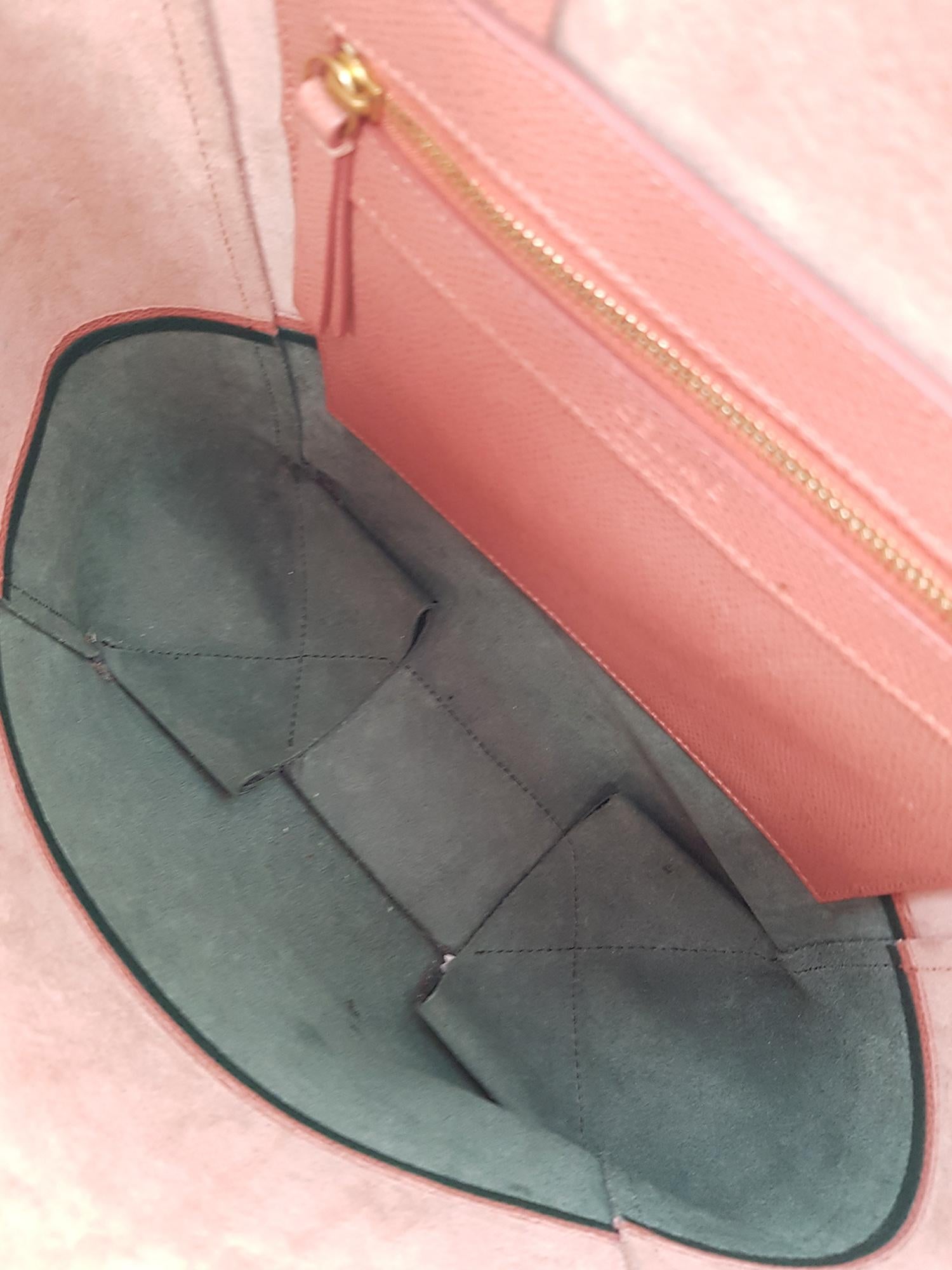 Celine Woman Shoulder bag  Green Leather For Sale 1