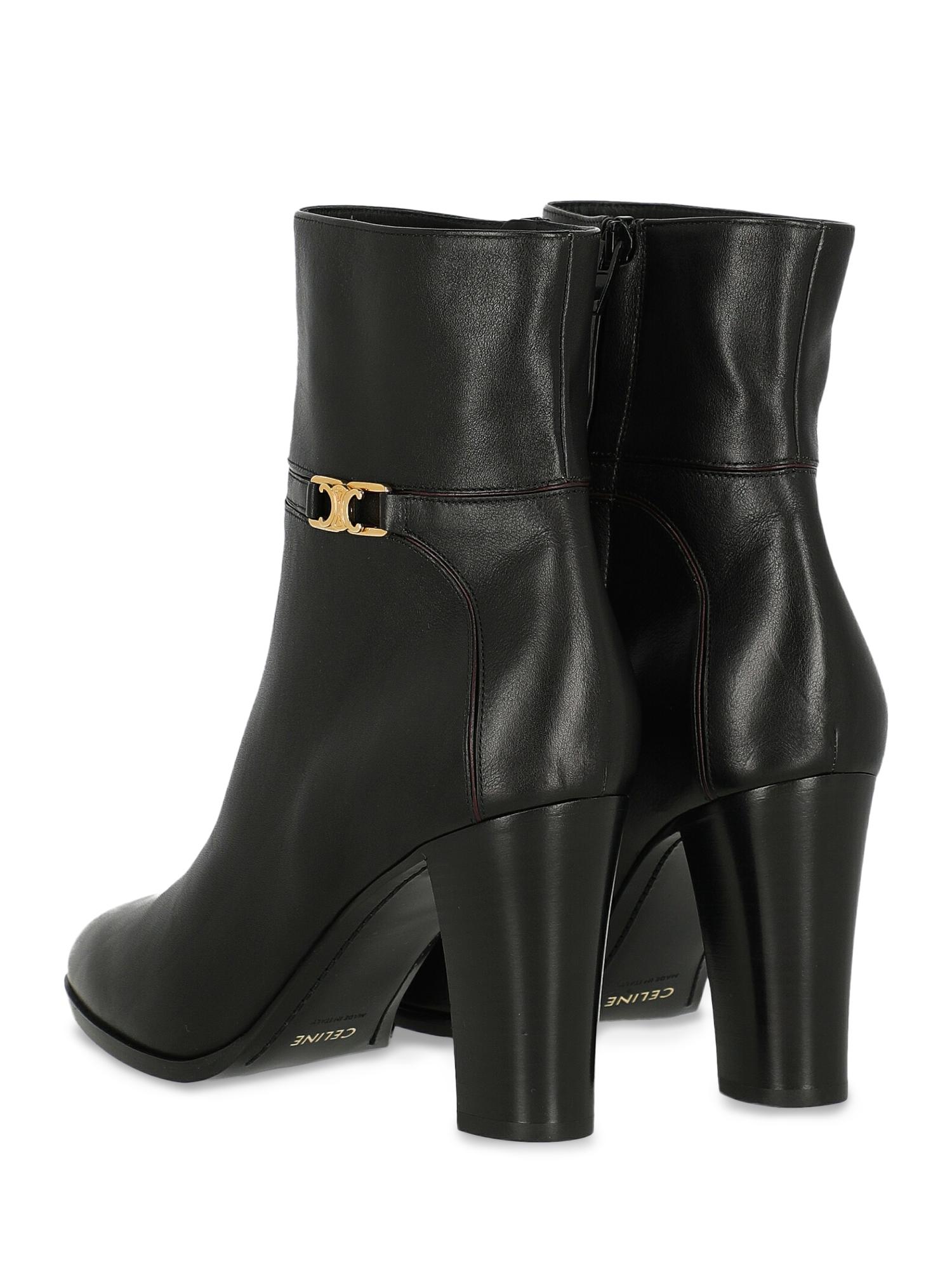 celine buckle boots