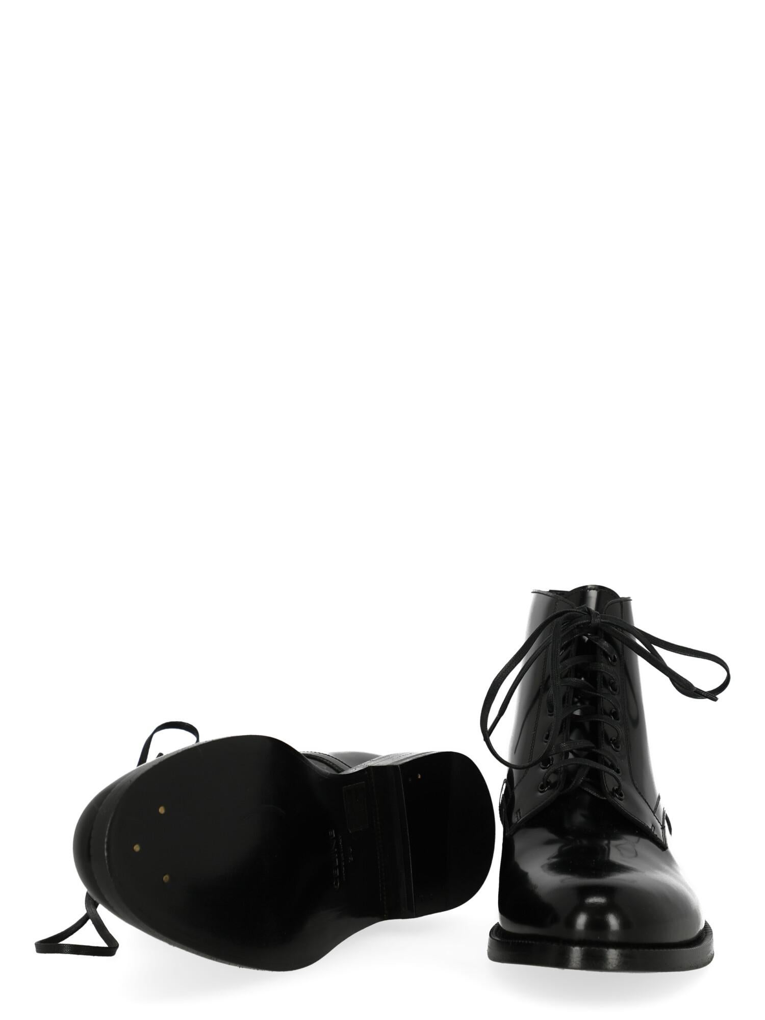 Celine Women  Ankle boots Black Leather IT 38 For Sale 1