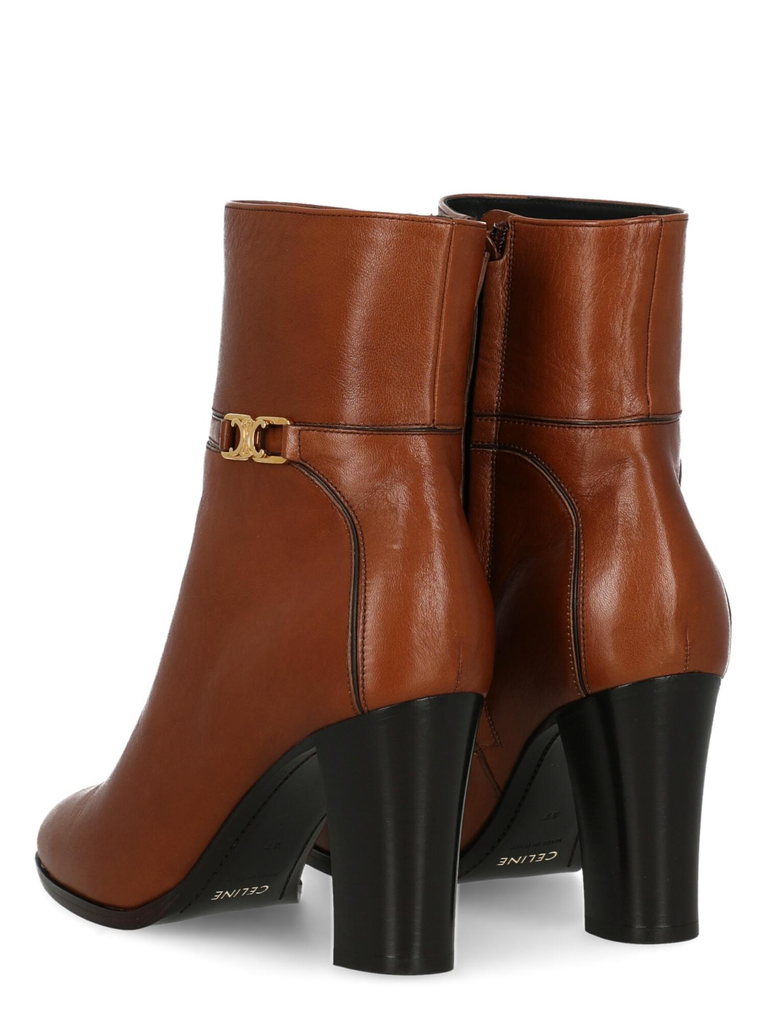 celine boots brown