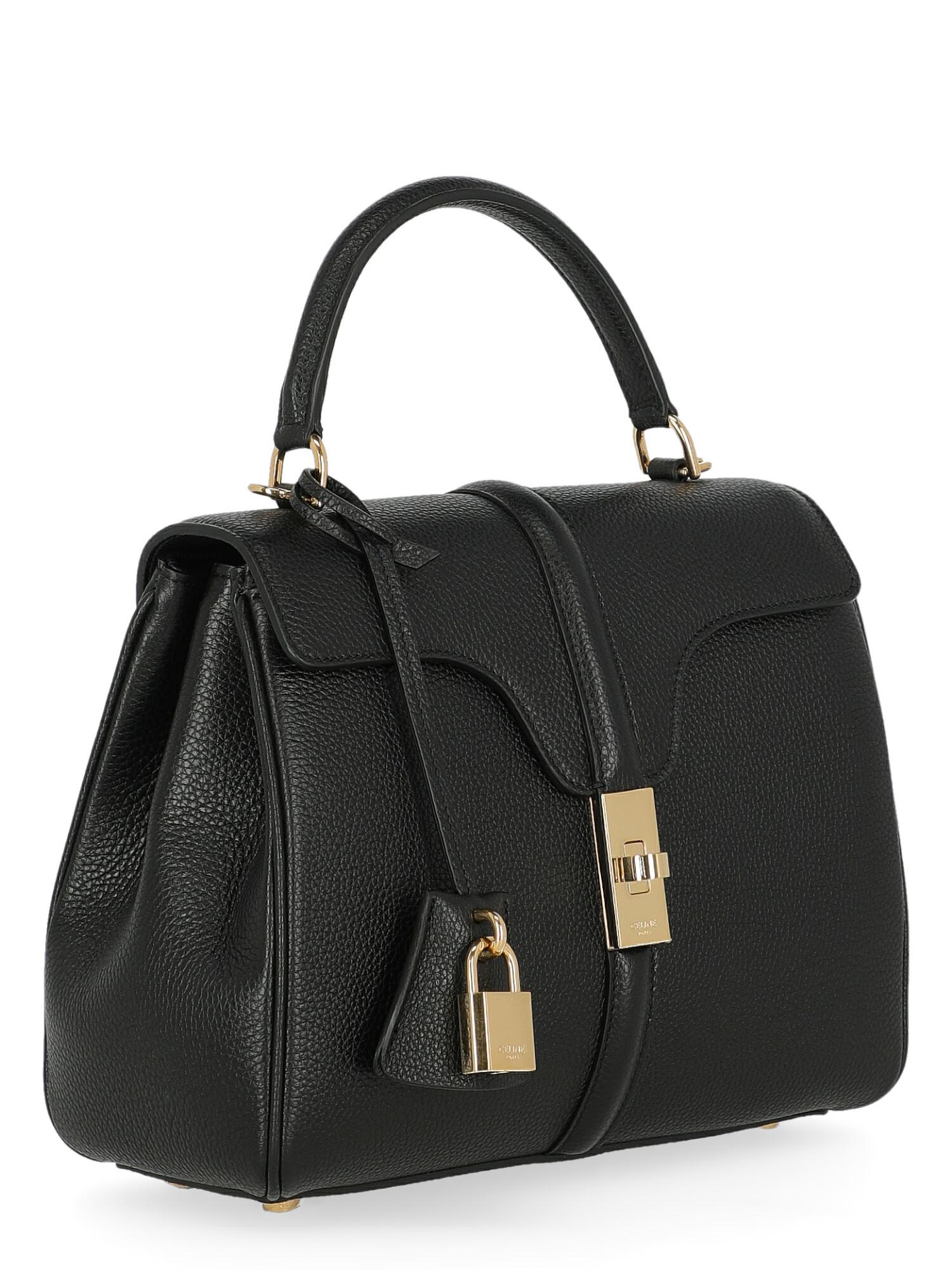 Celine  Women Handbags  Black Leather In Excellent Condition For Sale In Milan, IT