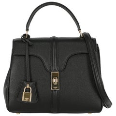 Celine  Women Handbags  Black Leather