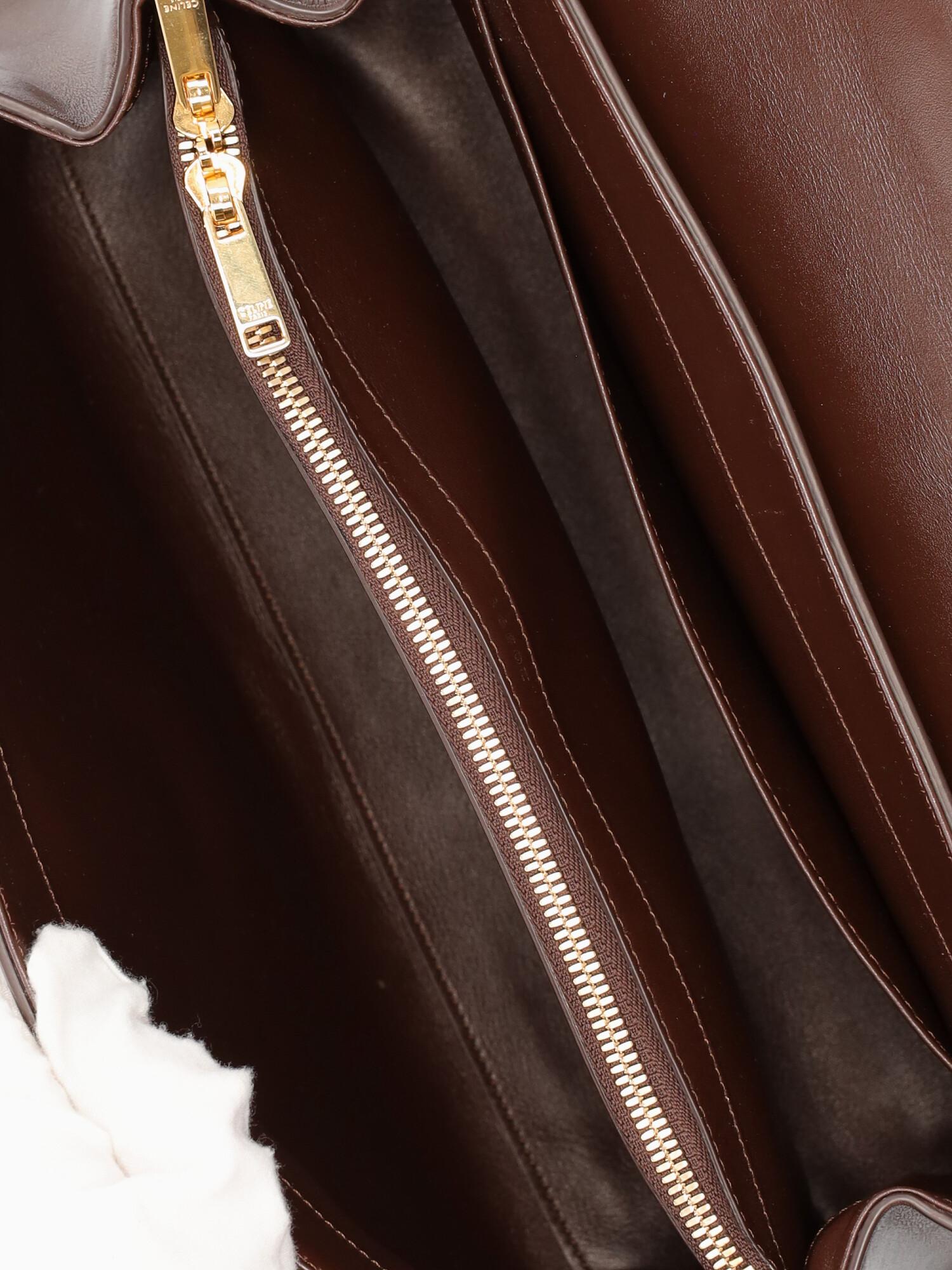 Celine  Women   Handbags   Brown Leather  For Sale 1