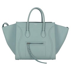 Celine  Women   Handbags Phantom Blue Leather 