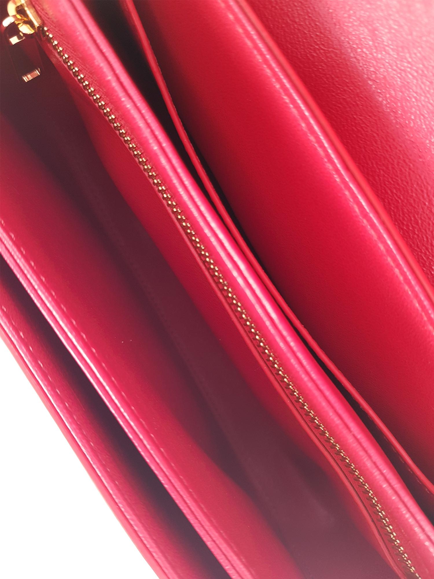 Celine  Women Handbags  Red Leather For Sale 2