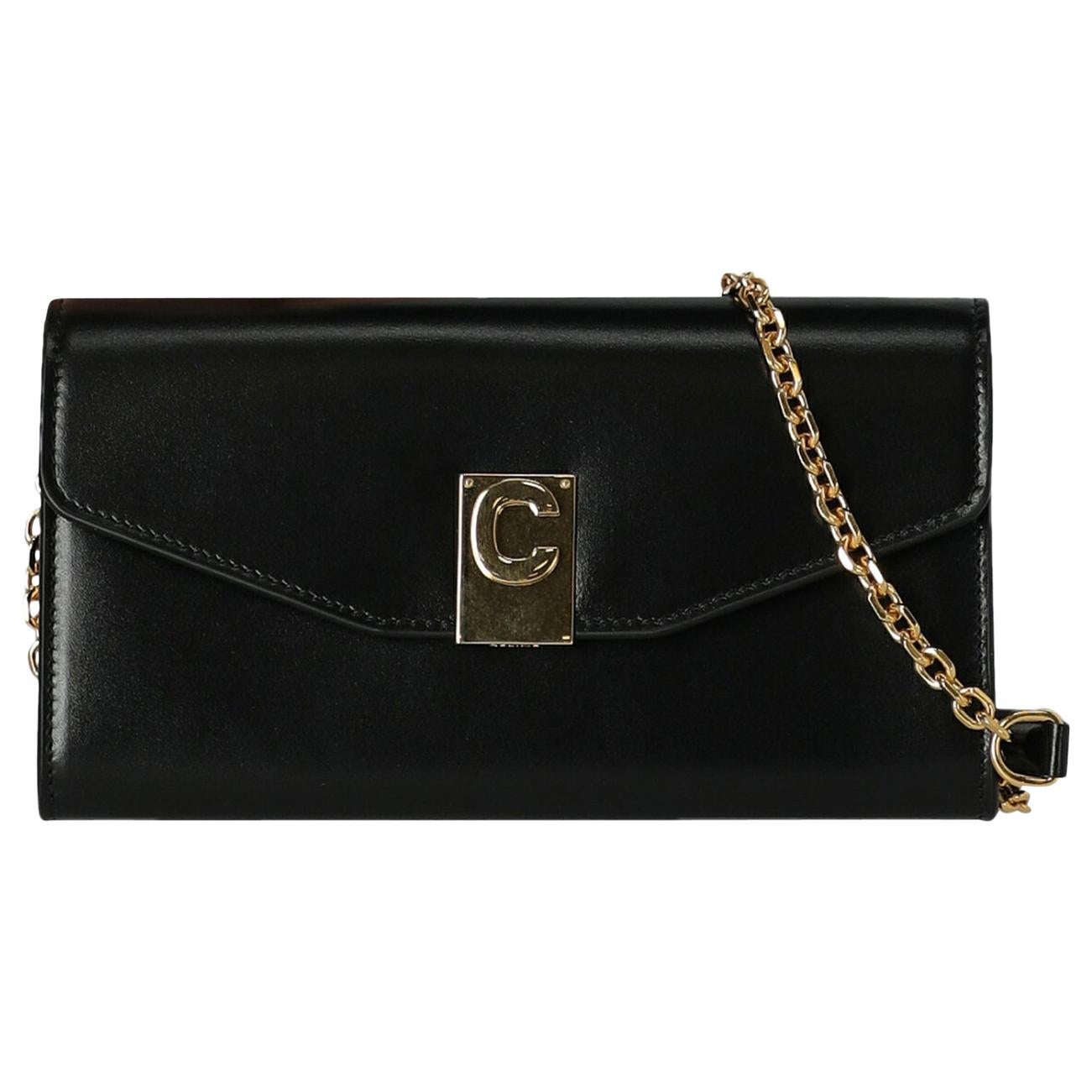 Celine  Women Shoulder bags Black Leather