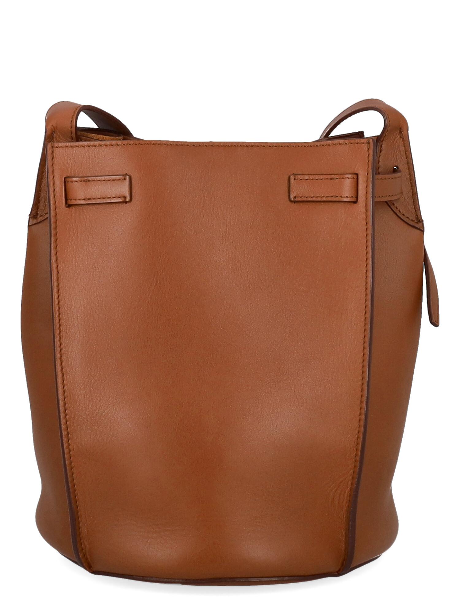 Women's Celine Women Shoulder bags Brown Leather For Sale