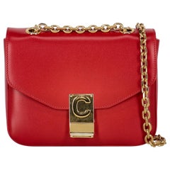 Celine  Women Shoulder bags Red Leather