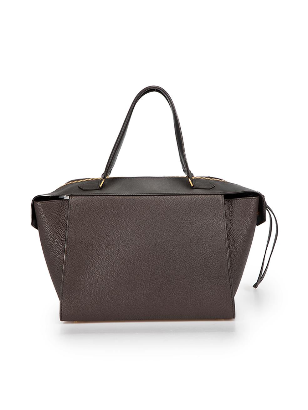 Céline Women's Brown Leather Small Ring Bag In Good Condition For Sale In London, GB