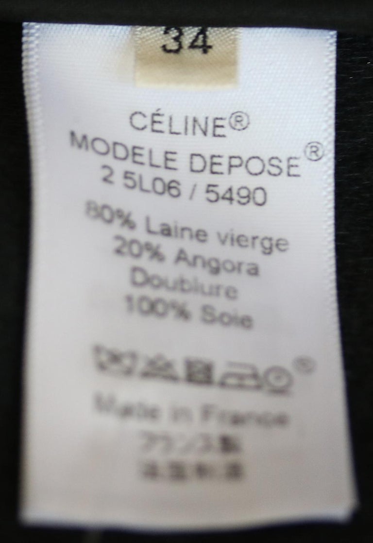 Celine Wool-Blend Short Jacket at 1stDibs