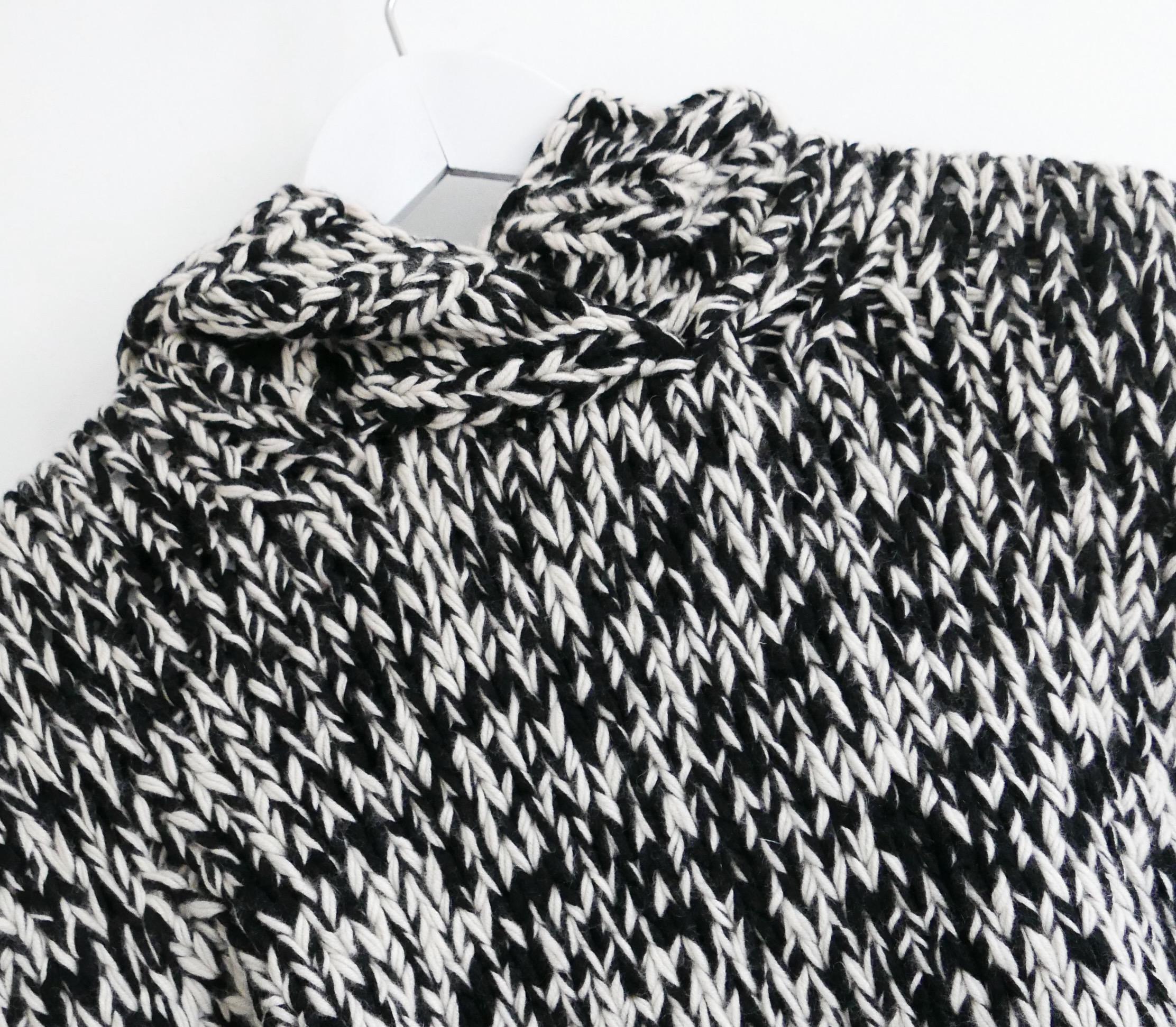 Black Celine x Michael Kors 1999 Hooded Cashmere Sweater For Sale