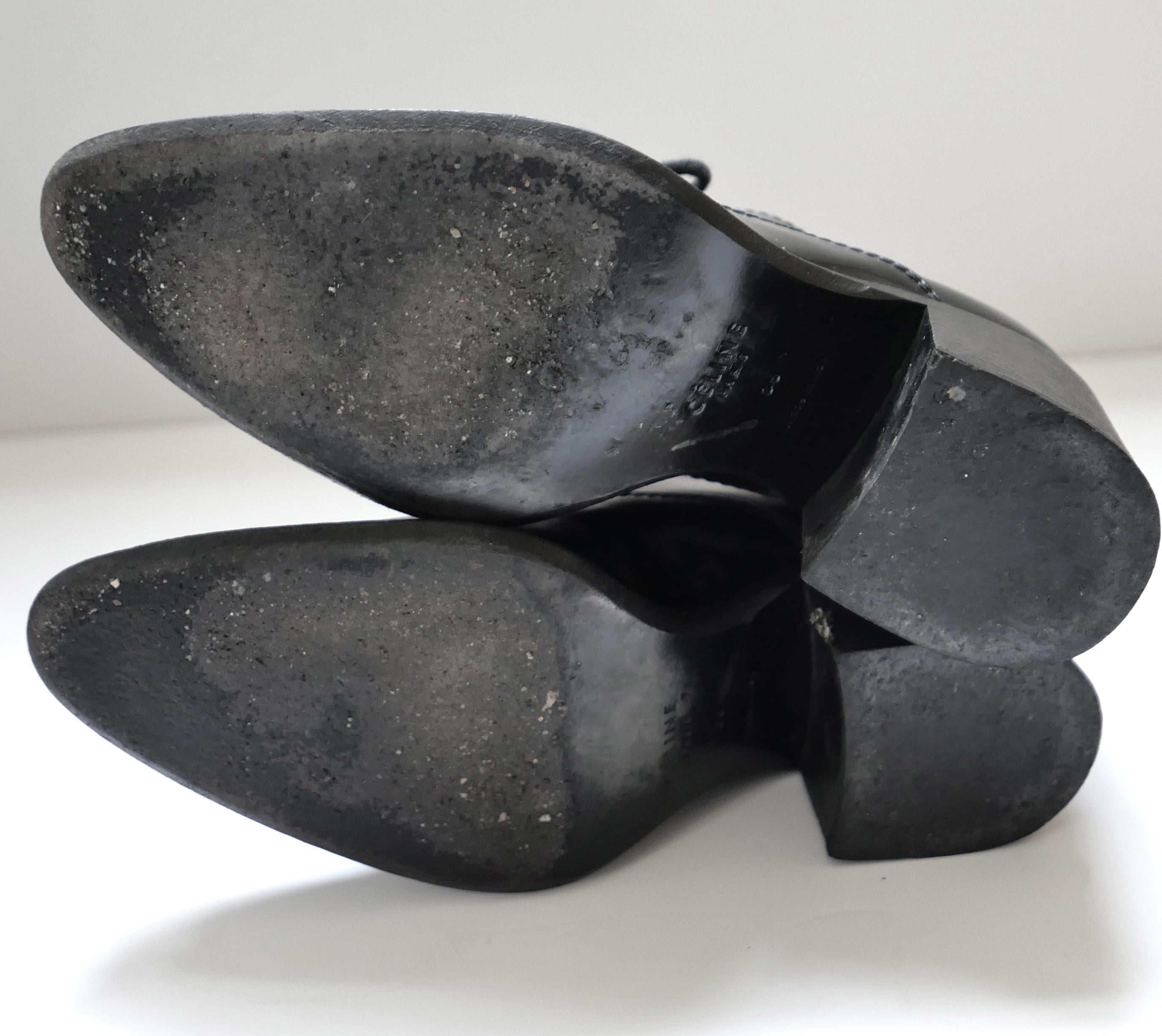 Celine x Phoebe Philo Heeled Oxfords Resort 2015 État moyen - En vente à London, GB