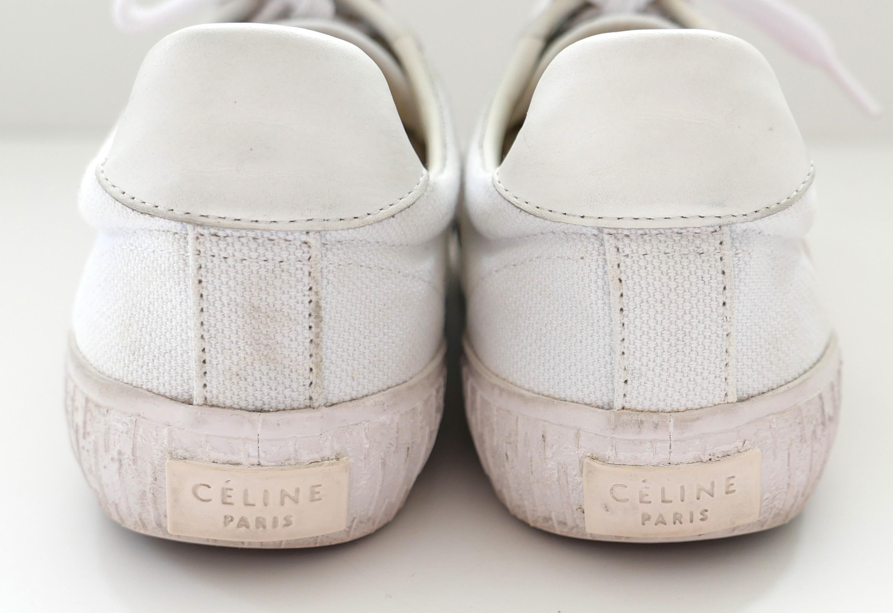 Zapatillas de lona Plimsole Celine x Phoebe Philo Resort 2018 Gris en venta