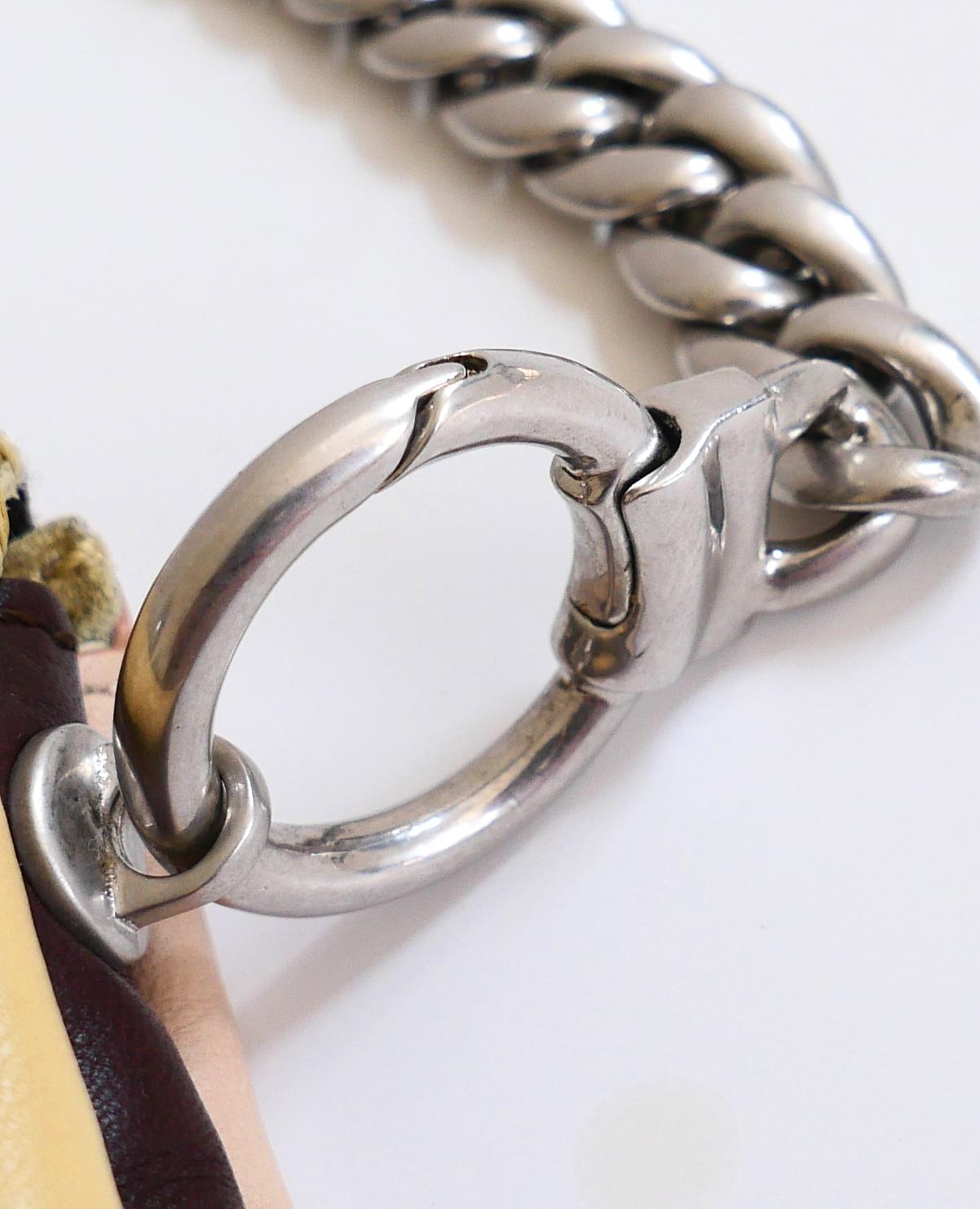 Celine x Phoebe Philo Soft Trio Bag Chain Strap en vente 1
