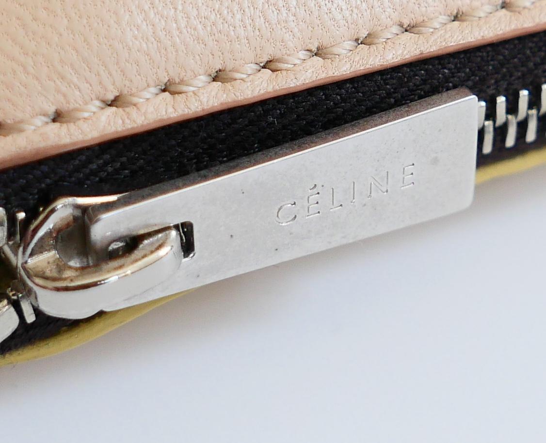 Celine x Phoebe Philo Soft Trio Bag Chain Strap en vente 2