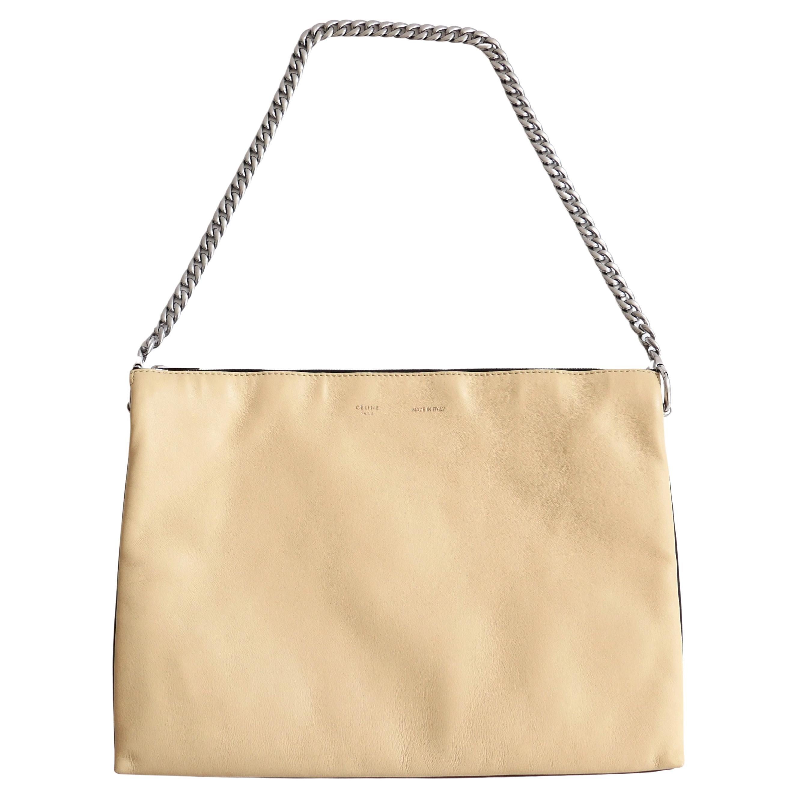 Celine x Phoebe Philo Soft Trio Bag Chain Strap en vente