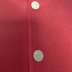 Celine x Scott Reeder Varsity Jacket in Pink Wool