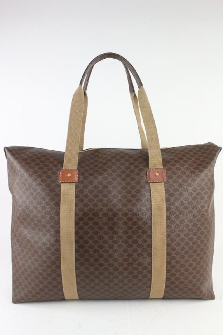 Céline XL Brown Monogram Macadam Tote bag 4CE1020 4