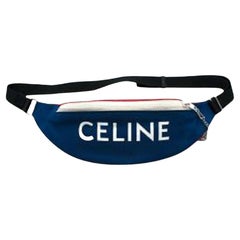 Celine XL Nylon Logo Canvas Belt Bag