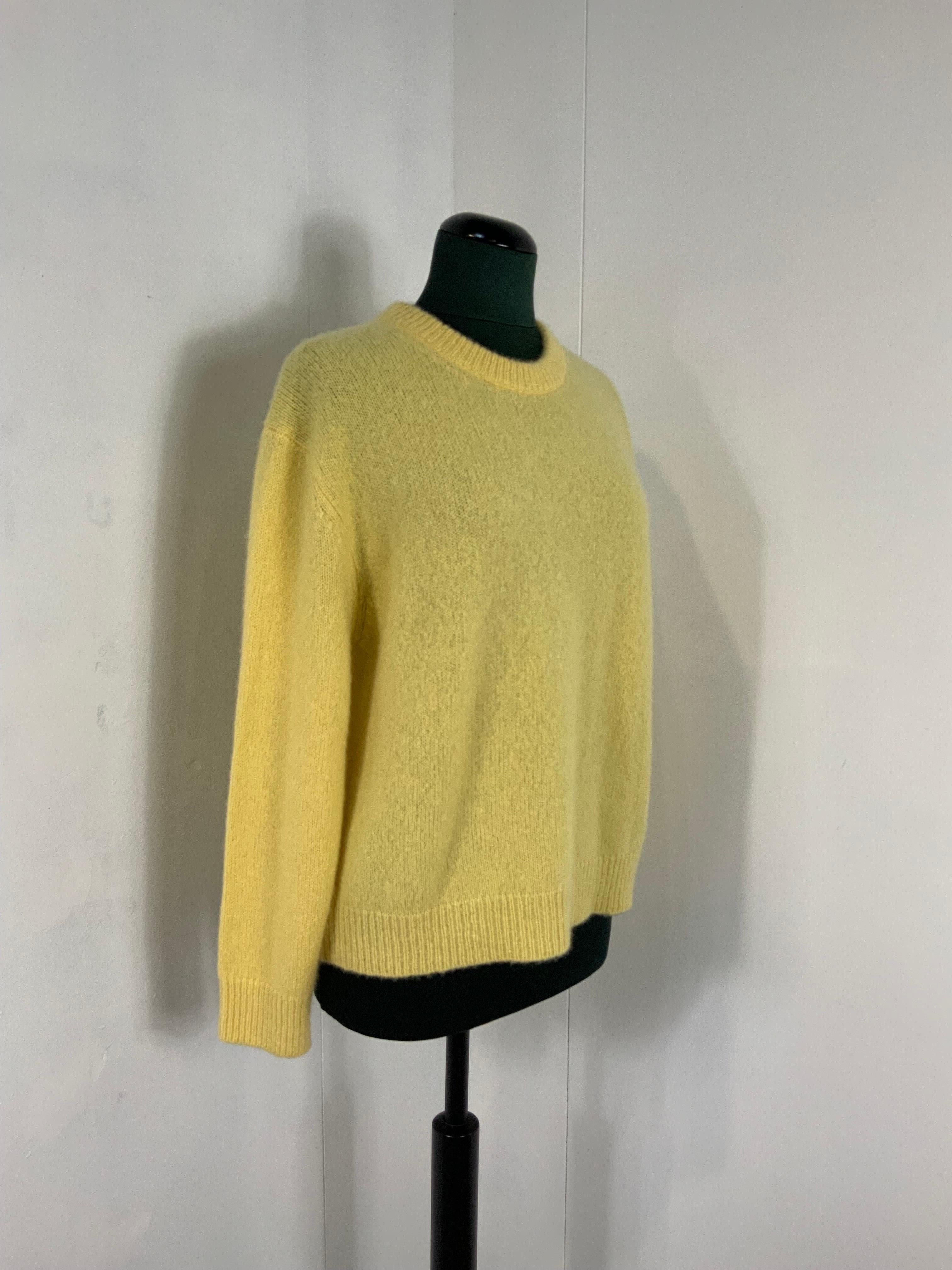 celine yellow sweater