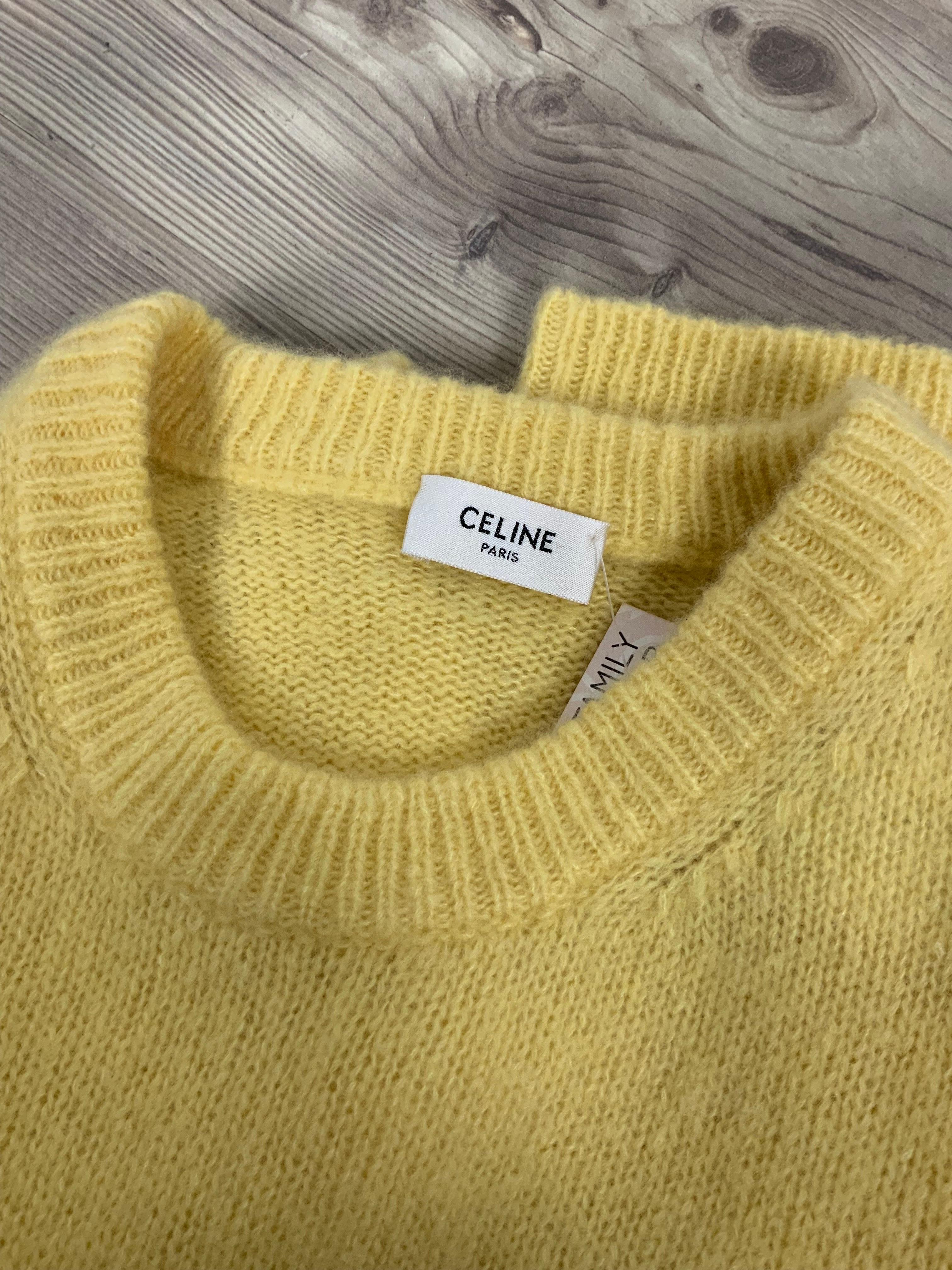 Celine yellow knitwear 2