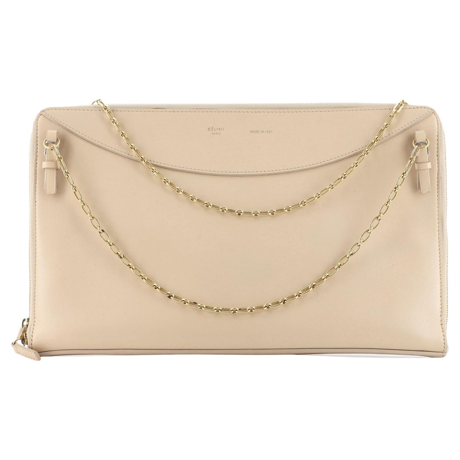 Celine Ribbon Shoulder Bag Suede with Leather Small at 1stDibs celine