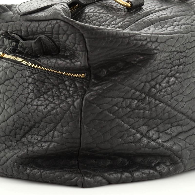 Celine Zip Top Satchel Leather Large 1