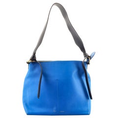 Celine Zipped Twisted Cabas Bag Leather