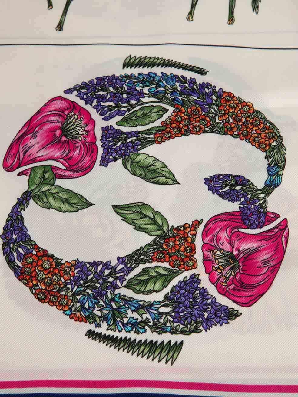 Women's Céline Zodiac Signs Pattern Scarf