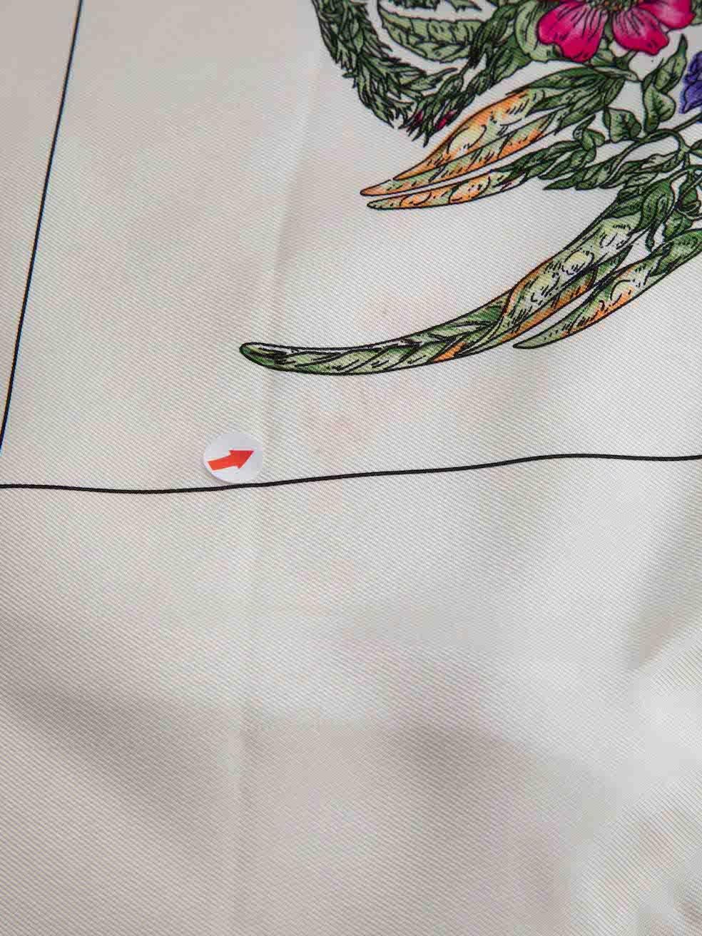 Céline Zodiac Signs Pattern Scarf 2