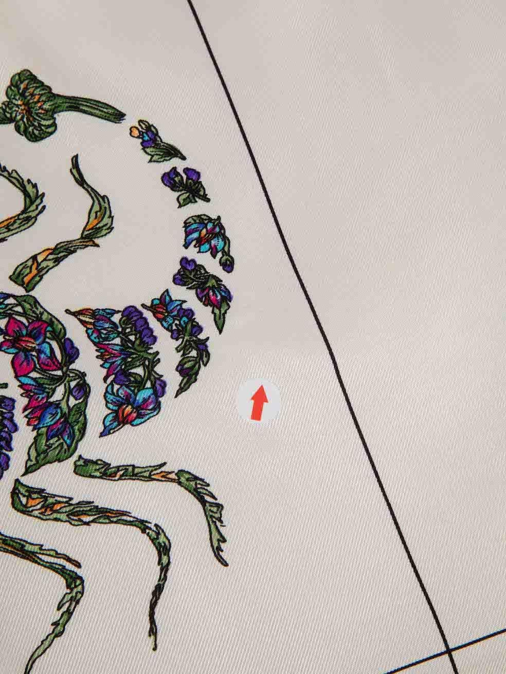 Céline Zodiac Signs Pattern Scarf 3