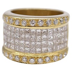 CELION Diamond Ring in 18K Yellow Gold