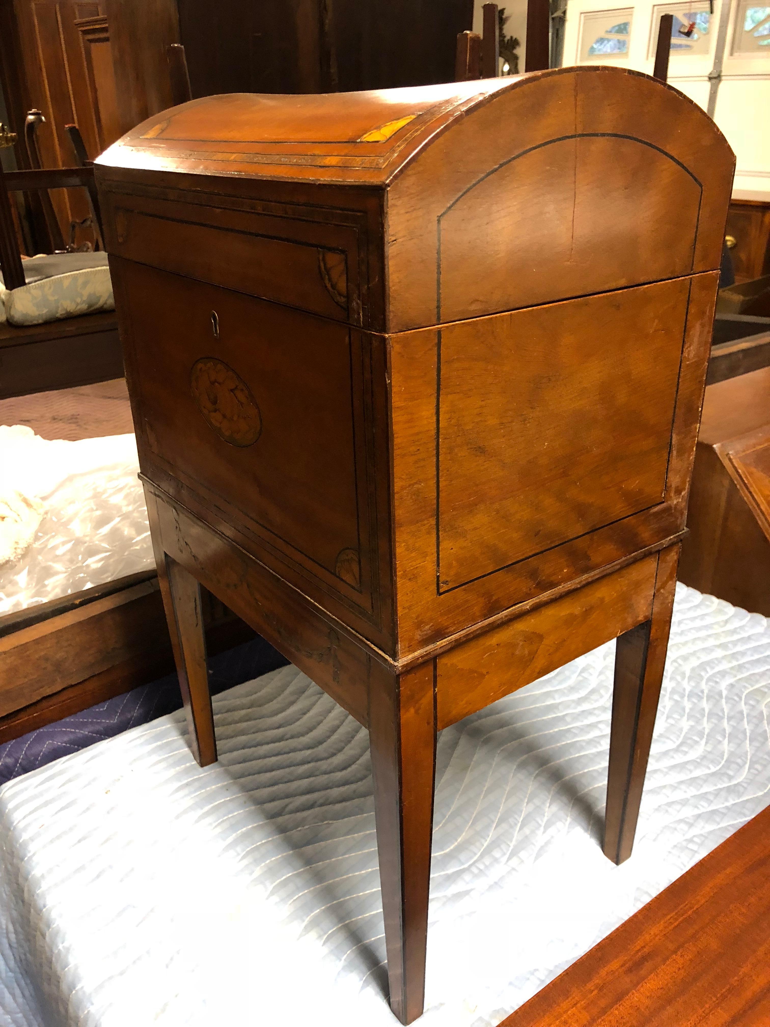 Adam Style Cellaret or Box on Stand For Sale
