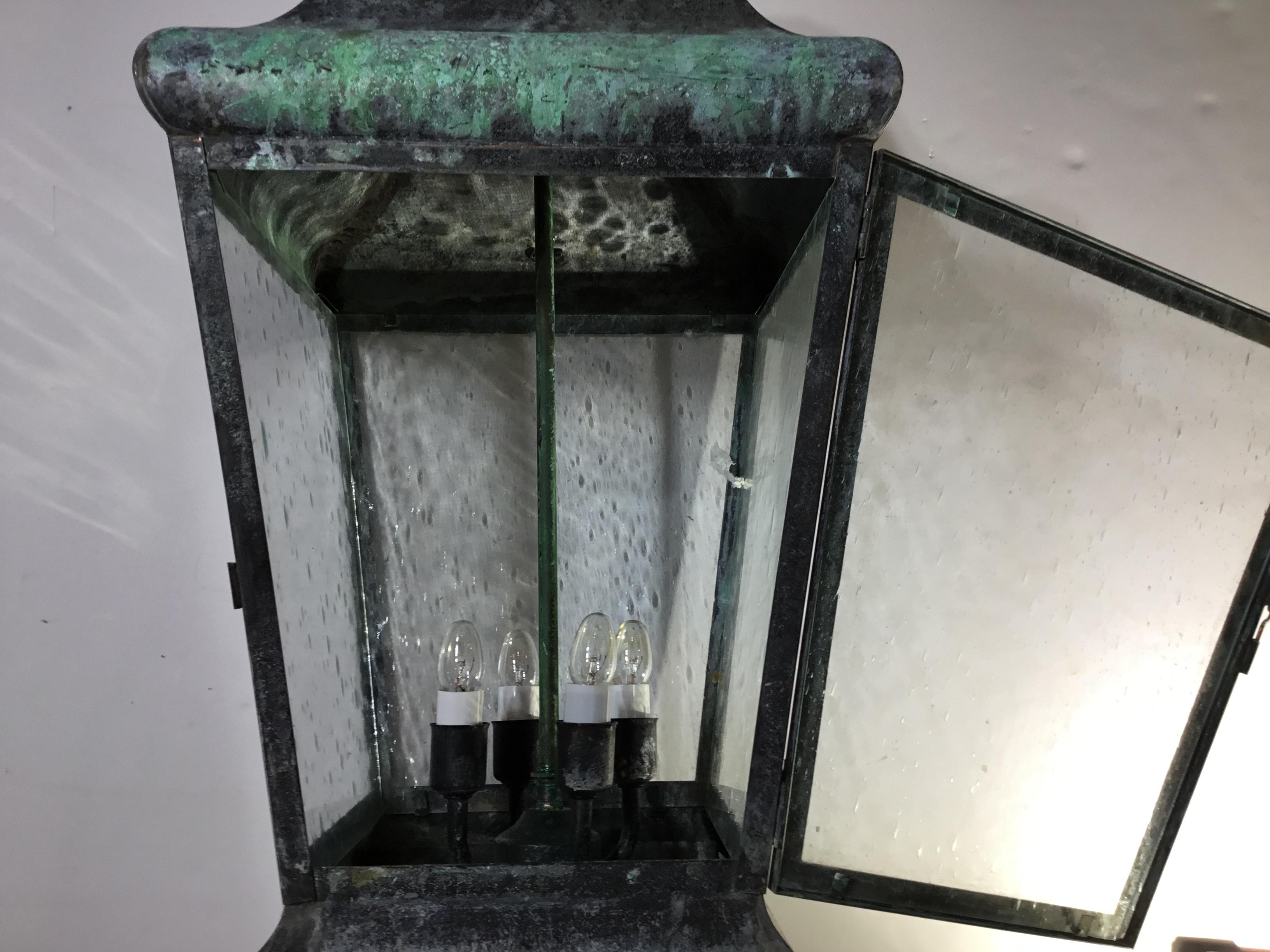 Celling Hanging Brass and Copper Lantern 2