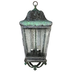 Celling Hanging Brass and Copper Lantern