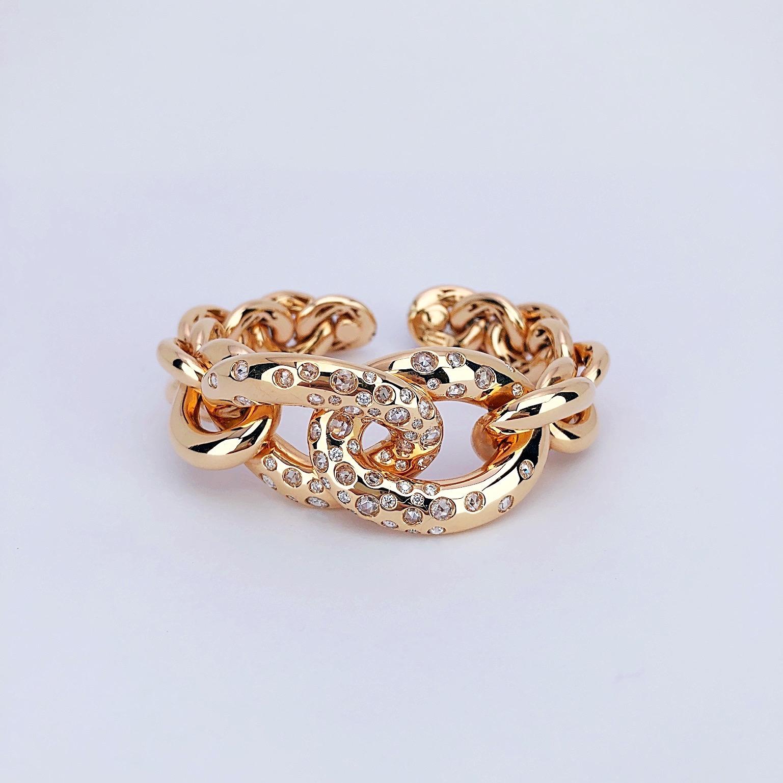 links of london rose gold bracelet