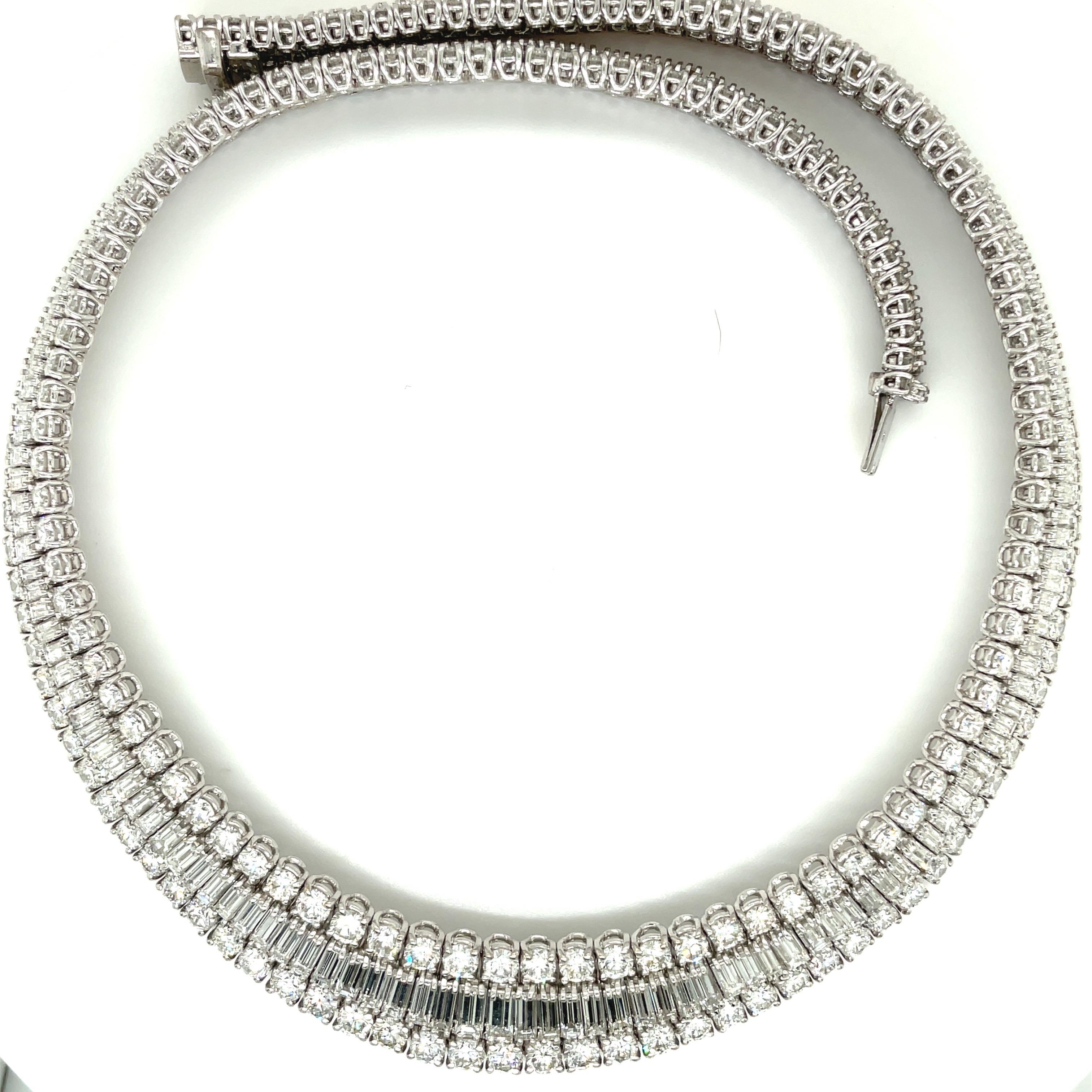 diamond choker necklace