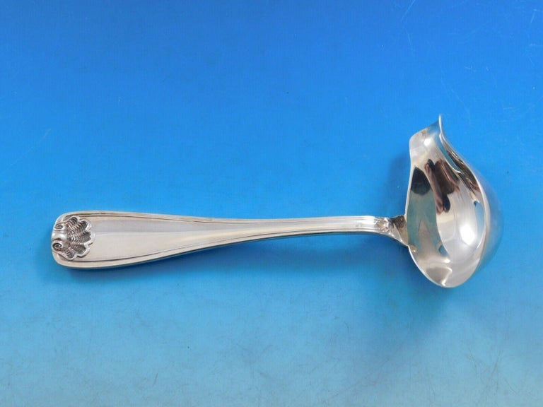 Cellini by Fortunoff Italy Sterling Silver Flatware Set Service Dinner 48 Pieces For Sale at 1stDibs