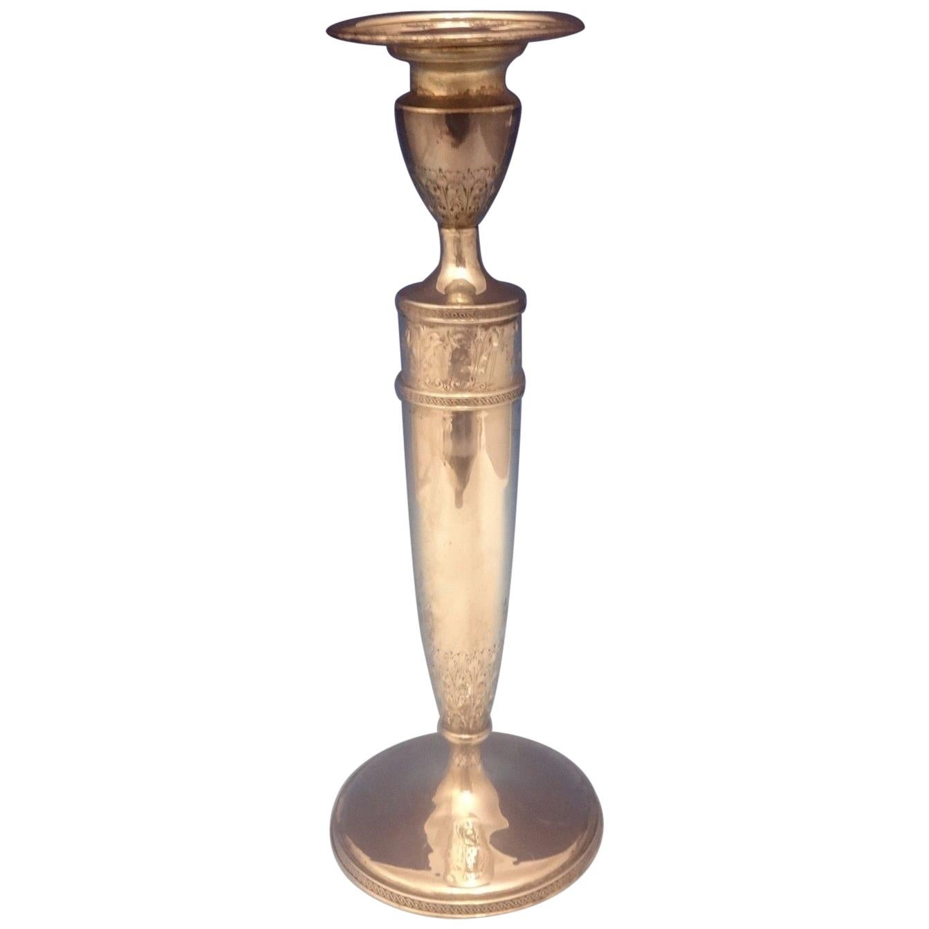 Cellini by International Sterling Silver Candlesticks, Set of 4