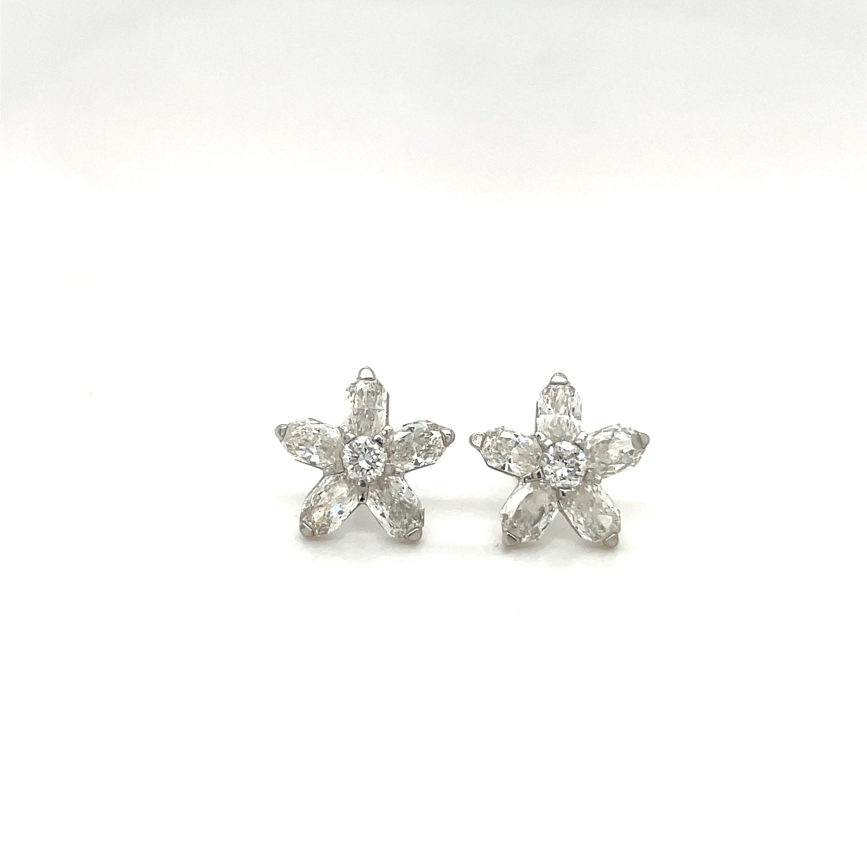 jasmine flower earrings
